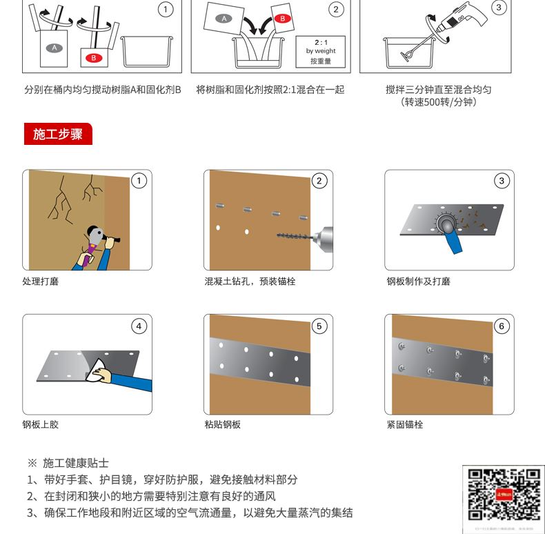 包钢托里粘钢加固施工过程